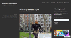 Desktop Screenshot of androgynbeauty.com